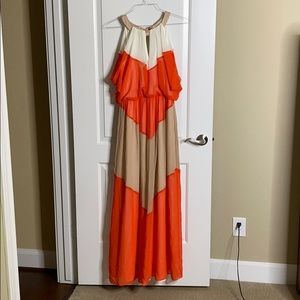 Color Block Vince Camuto Maxi Dress